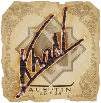 Sticker | khaN | Austin 2025