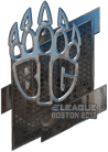 Sticker | BIG (Foil) | Boston 2018 Sticker | BIG (Foil) | Boston 2018 image
