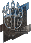 Sticker | BIG (Foil) | Boston 2018
