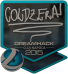 Sticker | coldzera (Foil) | Cluj-Napoca 2015