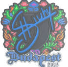 Sticker | siuhy (Embroidered) | Budapest 2025 Sticker | siuhy (Embroidered) | Budapest 2025 image