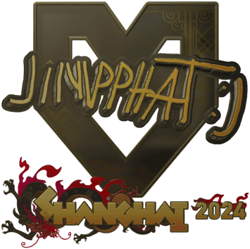 Sticker | Jimpphat(黃金)| Shanghai 2024