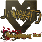 Sticker | Jimpphat (Gold) | Shanghai 2024