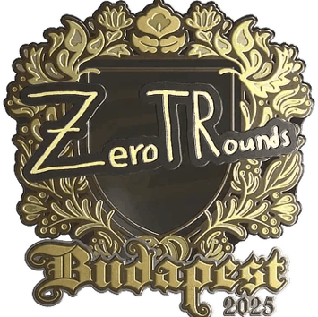 Adesivo | ztr (Oro) | Budapest 2025