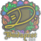 Sticker | dumau (Embroidered) | Budapest 2025 Sticker | dumau (Embroidered) | Budapest 2025 image