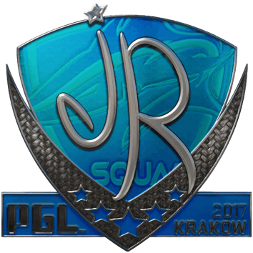 Sticker | jR (foliowana) | Kraków 2017