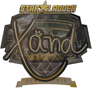 Sticker | xand (Altın) | Berlin 2019