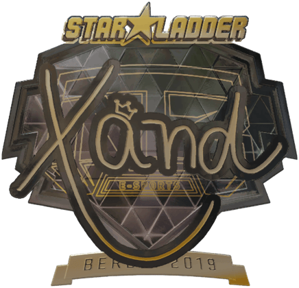 Sticker | xand (Altın) | Berlin 2019