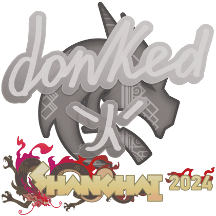Sticker | donk | Şanghay 2024