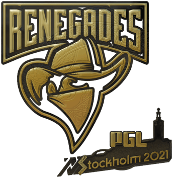 Sticker | Renegades (Gold) | Stockholm 2021
