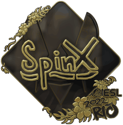 Sticker | Spinx (Altın) | Rio 2022