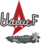 Sticker | blameF | Antwerp 2022