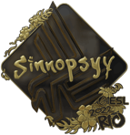 Sticker | sinnopsyy (Gold) | Rio 2022