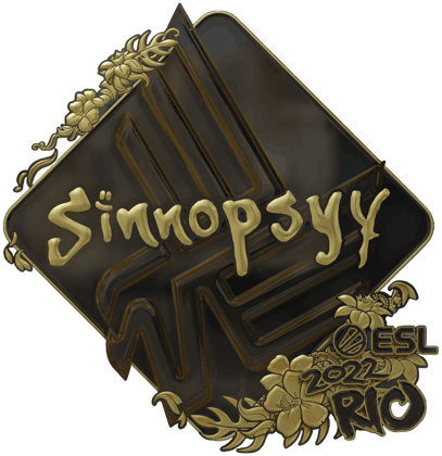 Sticker | sinnopsyy (kulta) | Rio 2022