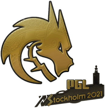 Sticker | Team Spirit(금박) | 스톡홀름 2021