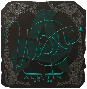 Sticker | woxic (キラ) | Austin 2025
