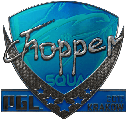 Sticker | chopper (Parlak) | Krakov 2017