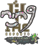 Sticker | nin9 (Glitter) | Antwerp 2022