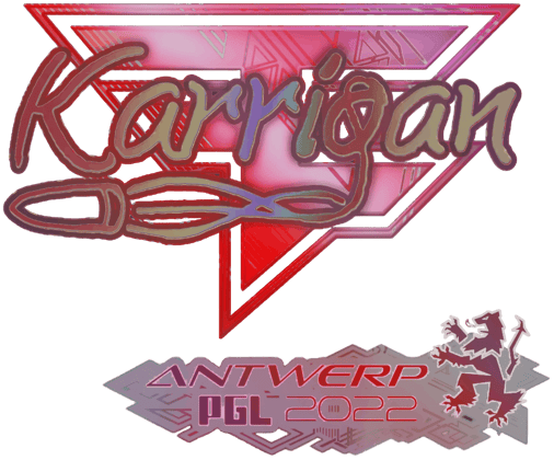 Sticker | karrigan (Holo) | Antwerp 2022
