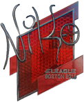 Sticker | NiKo (Foil) | Boston 2018