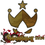 Sticker | Wildcard (Gold) | Shanghai 2024