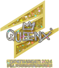 Sticker | Queenix (Glitter) | Copenhagen 2024 image