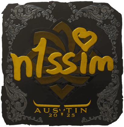 Sticker | n1ssim (premium) | Austin 2025