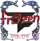 Sticker | frozen (Holo) | Austin 2025 image