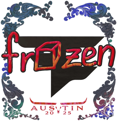 Sticker | frozen (holo) | Austin 2025