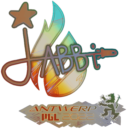 Sticker | jabbi(全息) | 2022年安特卫普锦标赛