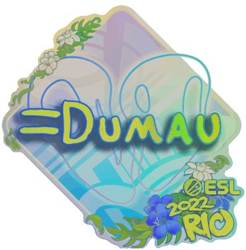 Sticker | dumau (โฮโล) | Rio 2022