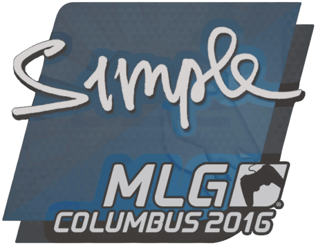 Sticker | s1mple | MLG Columbus 2016