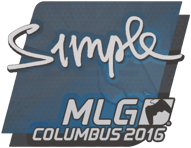 Sticker | s1mple | MLG Columbus 2016