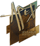 Sticker | apEX (Gold) | Boston 2018