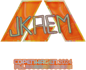 Sticker | jkaem (Holo) | Copenhagen 2024 image