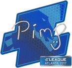 Sticker | Pimp | Atlanta 2017 image