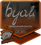 Sticker | byali (Foil) | Cluj-Napoca 2015