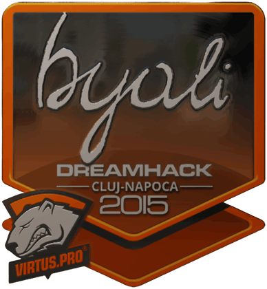 Sticker | byali (Foil) | Cluj-Napoca 2015