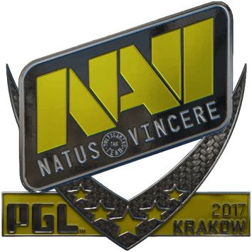 Sticker | Natus Vincere (Parlak) | Krakov 2017