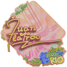 Sticker | juanflatroo (Holo) | Rio 2022 image