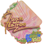 Sticker | juanflatroo (Holo) | Rio 2022