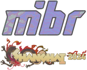 Sticker | MIBR (Holo) | Shanghai 2024 image