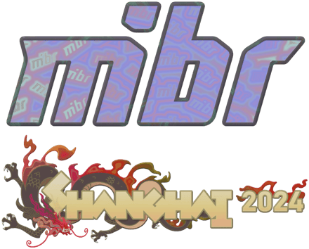 Sticker | MIBR (Olografico) | Shanghai 2024