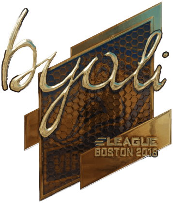 Sticker | byali(黃金)| Boston 2018