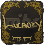 Sticker | Lucaozy (Gold) | Austin 2025