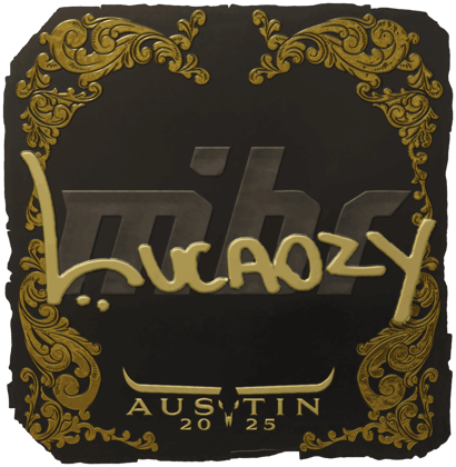 Sticker | Lucaozy (Gold) | Austin 2025