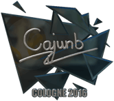 Sticker | cajunb (Foil) | Cologne 2016