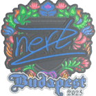 Sticker | NertZ (Embroidered) | Budapest 2025 Sticker | NertZ (Embroidered) | Budapest 2025 image