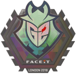 Sticker | G2 Esports (Holo) | London 2018