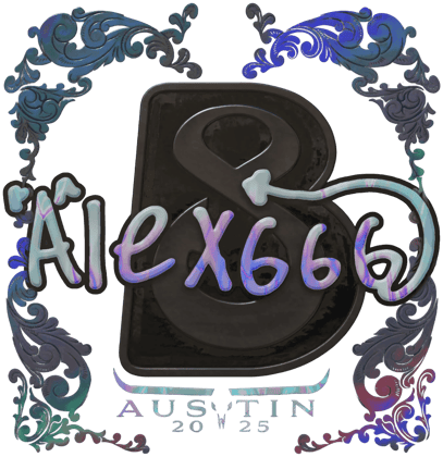 Sticker | alex666(홀로그램) | 오스틴 2025